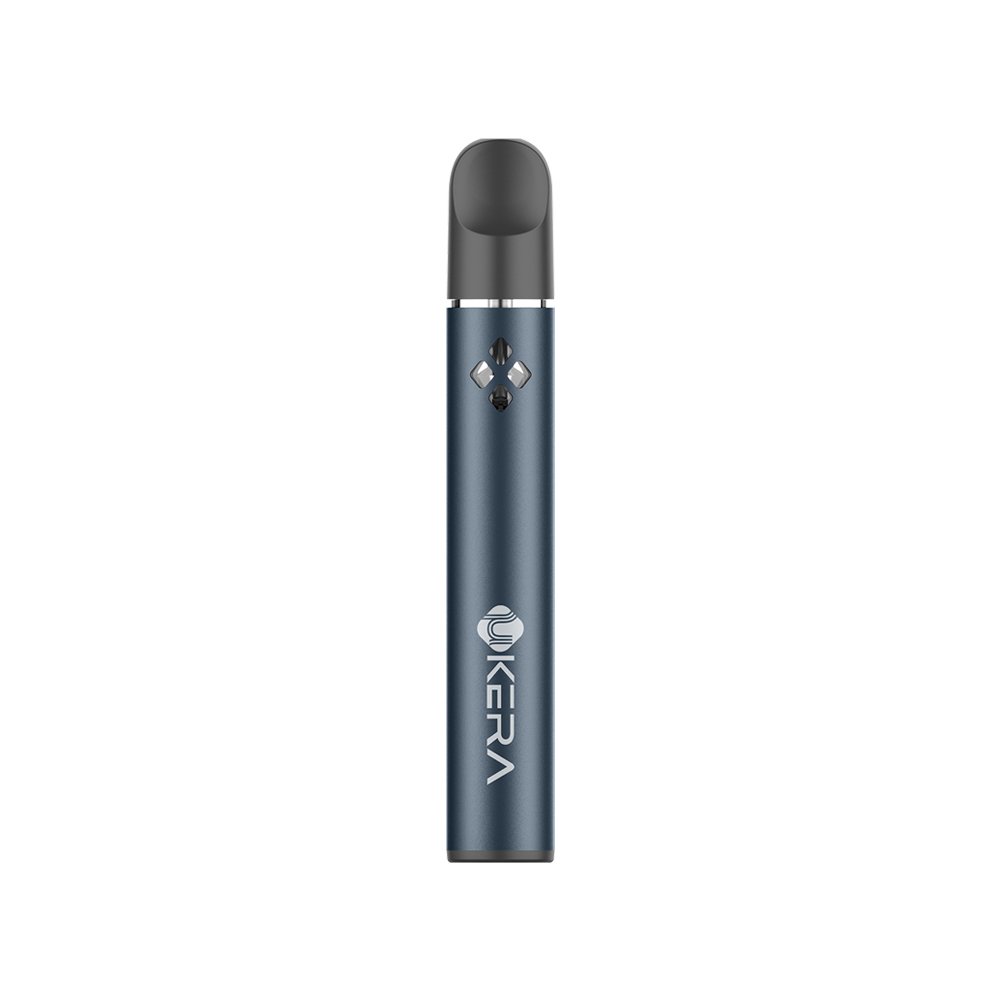 uKERA GP disposable vape hardware with clear oil reservoir window and precision ceramic coil technology