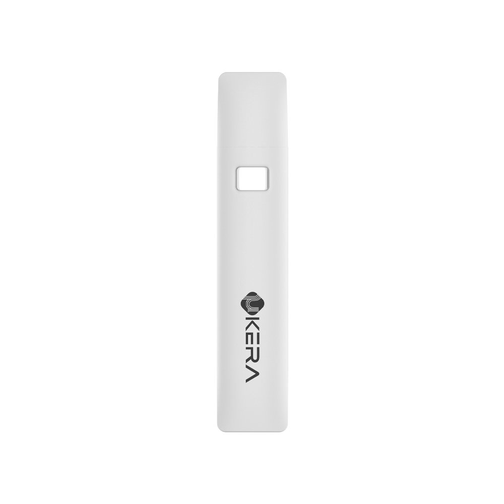 uKERA Air slim disposable vape pen with clear oil viewing window and ceramic coil heating technology