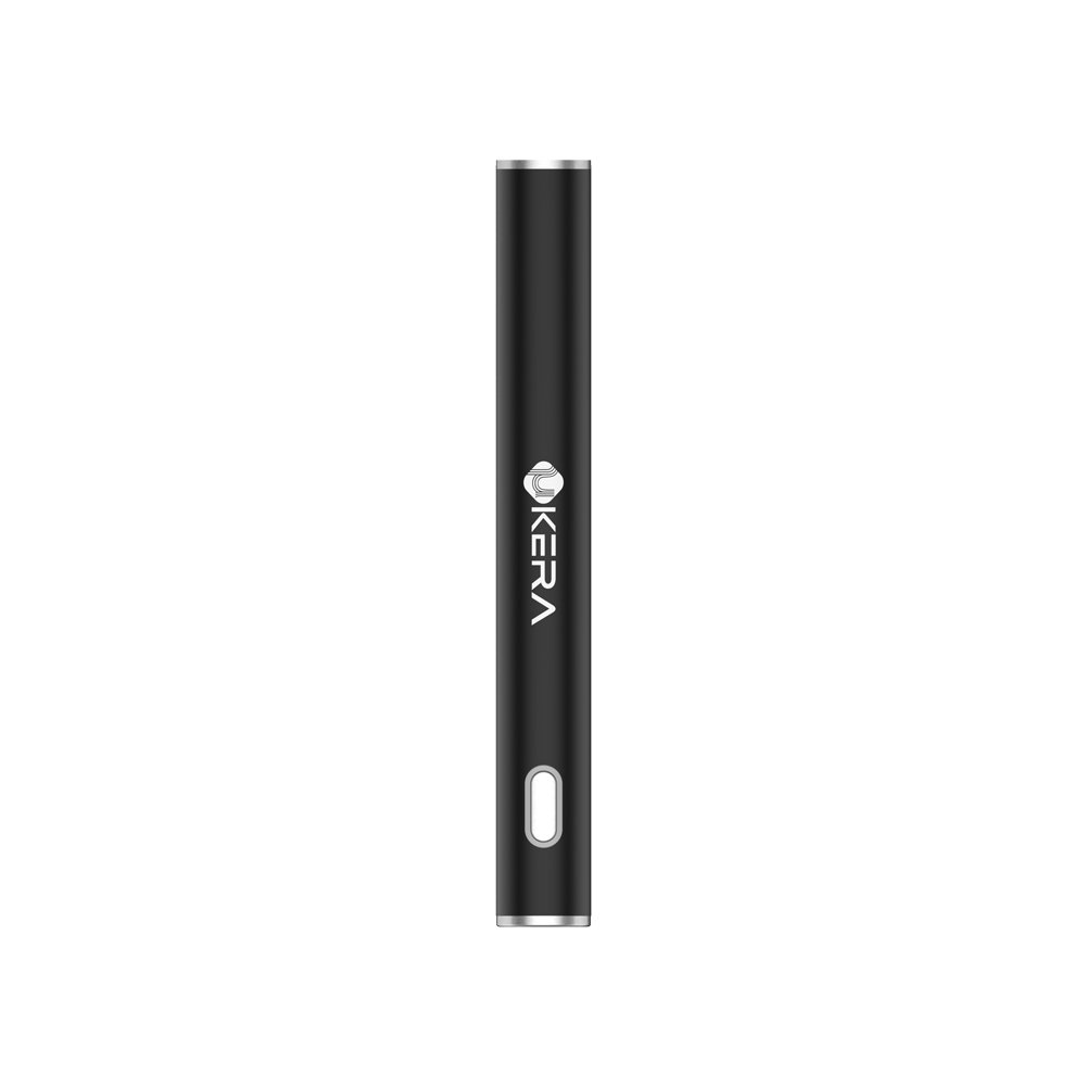 uKERA draw-activated 510-thread vape battery featuring a buttonless airflow-sensor design and slim metallic pen body.
