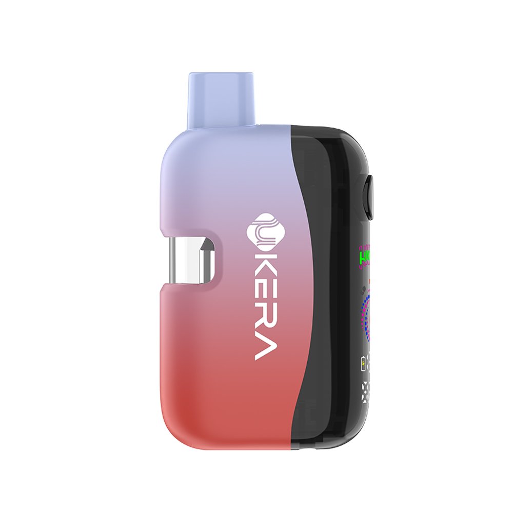 UkeraLab G191 Slate 1mL to 2mL disposable vaporizer featuring Aero-Flux anti-clogging technology, SUS 316 stainless steel center post, and 1.4 ohm mesh heating element.